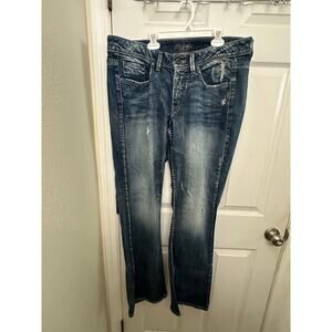 Women’s Silver jeans bootcut dark wash size 16 inseam 33”